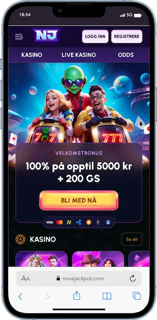nova jackpot mobil