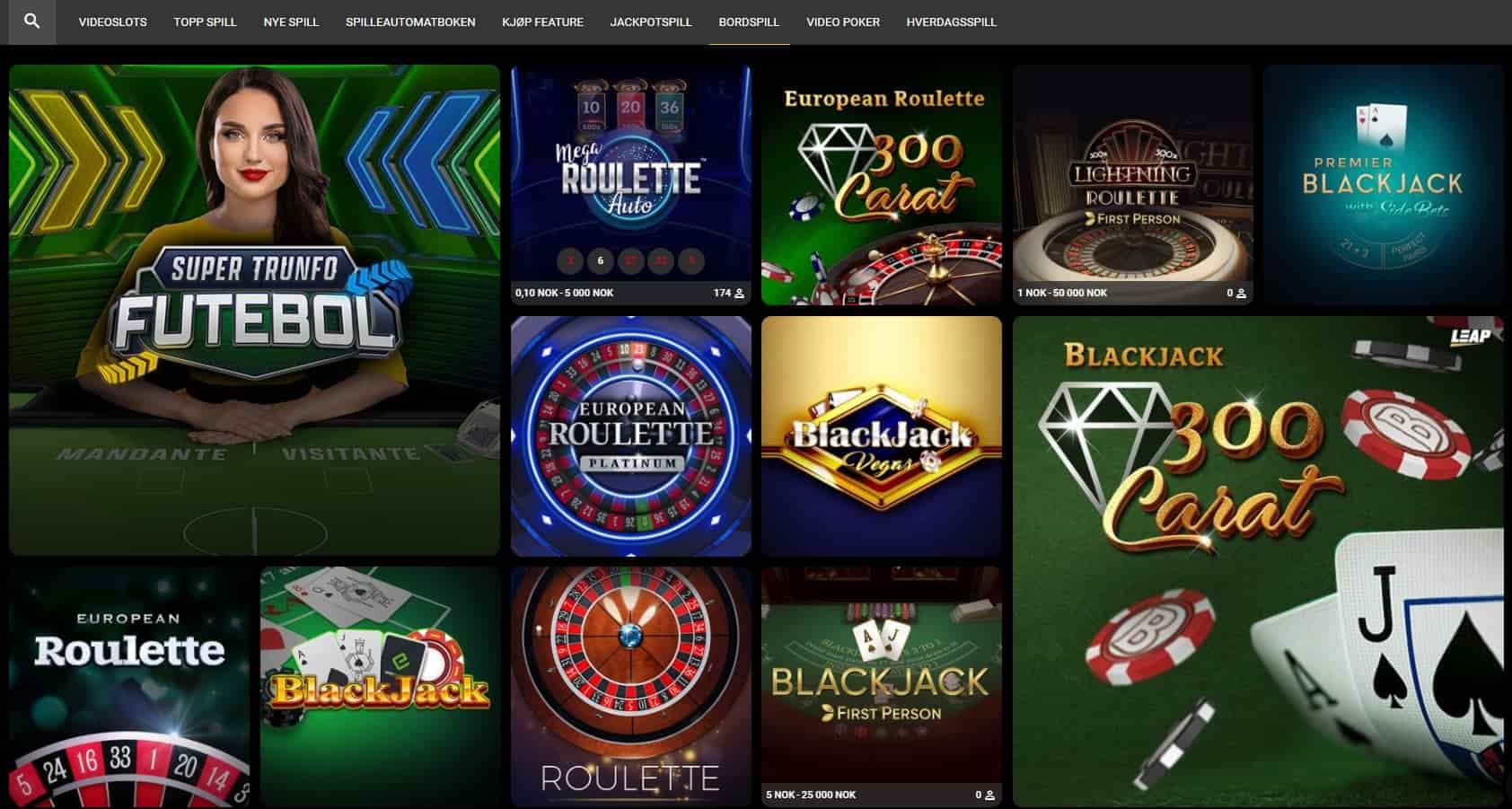 olympusbet casino bordspill