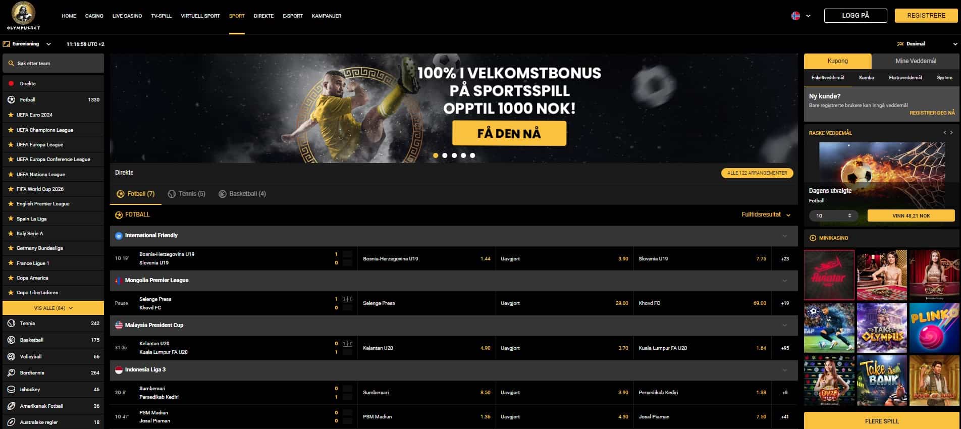 olympusbet sport