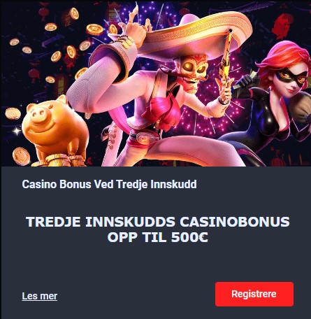 31bet casino bonus for tredje innskudd