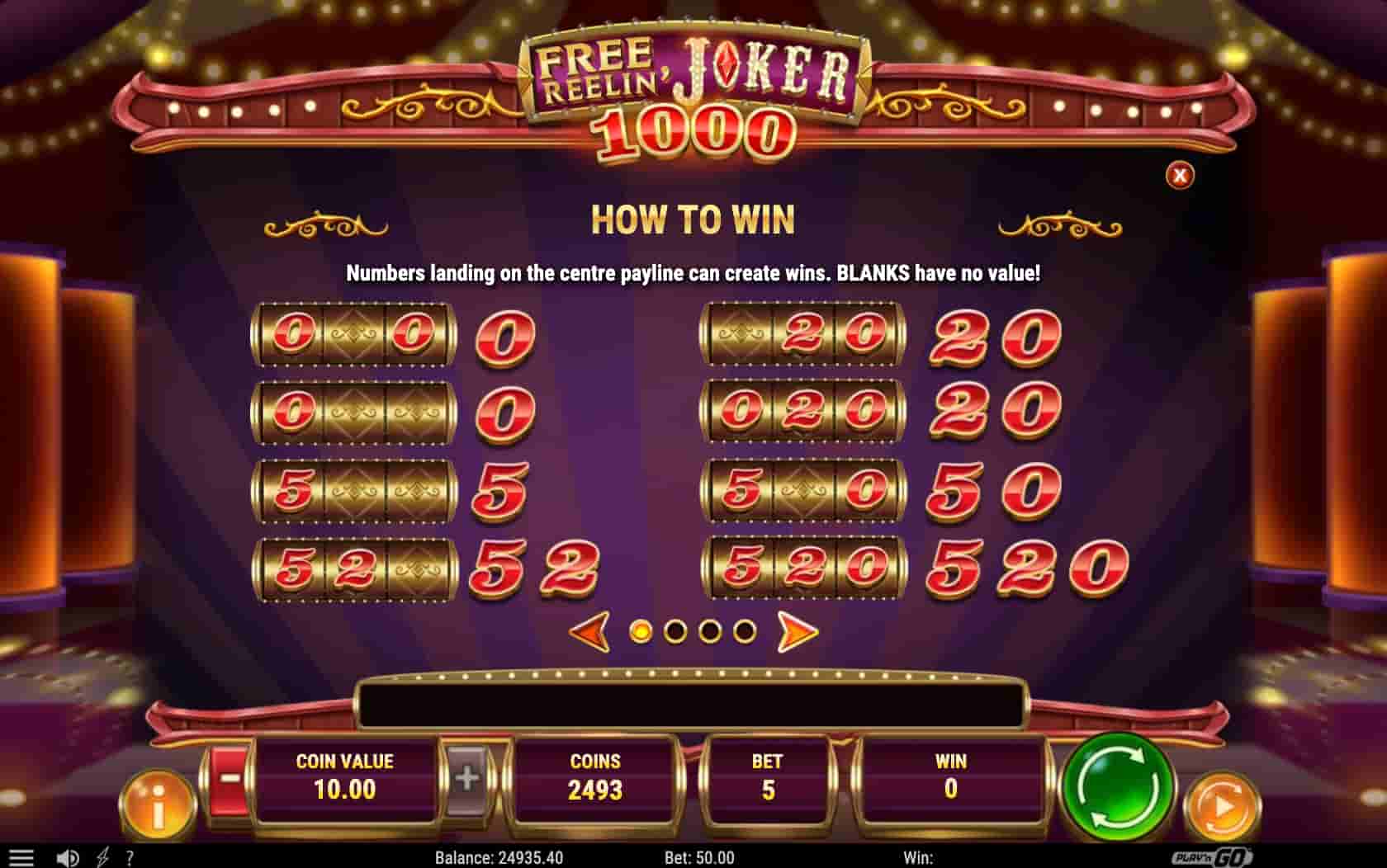 Free Reelin Joker 1000 screenshot 5