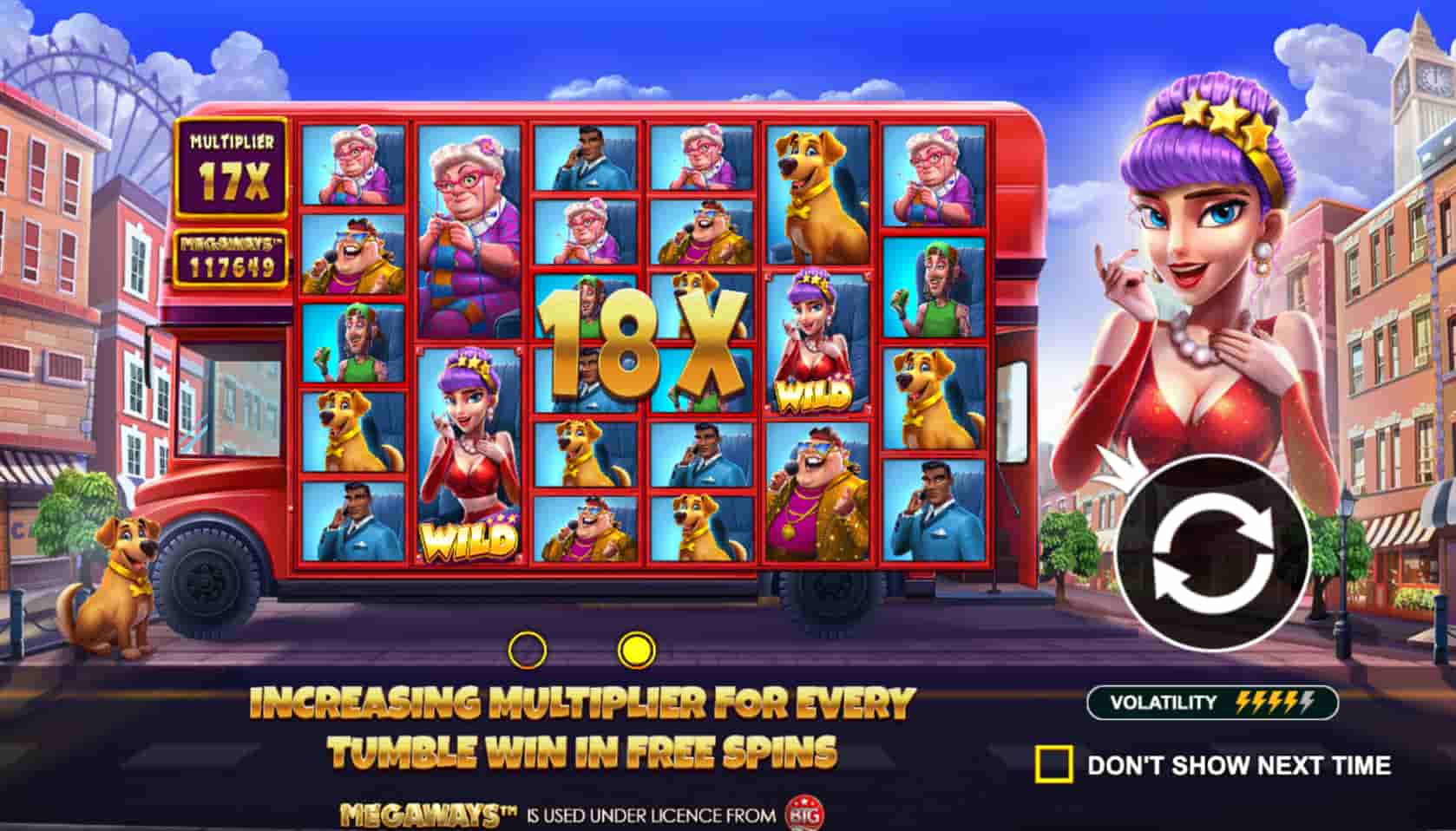 Wild Celebrity Bus Megaways screenshot 4