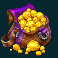5k gold mine dream drop slot bag of gold nuggets symbol