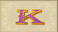 Letter K
