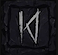 Rune-like symbol with incomplete diamond shape