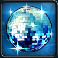 danger high voltage megapays slot disco ball symbol
