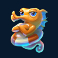 oxygen slot seahorse symbol