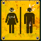 punk toilet slot loo scatter symbol