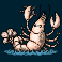 1429 uncharted seas slot orange lobster symbol