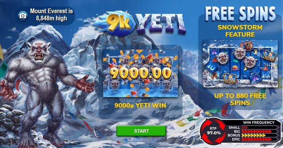 9k yeti main
