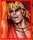 The male character with blond hair