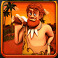 boulder bucks symbol male caveman character