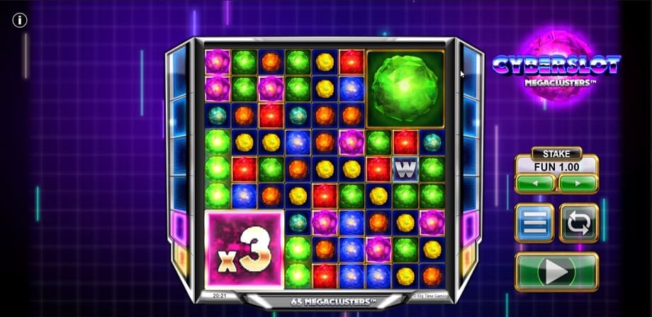 cyberslot megaclusters game