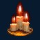 madame mystique megaways slot candle symbol