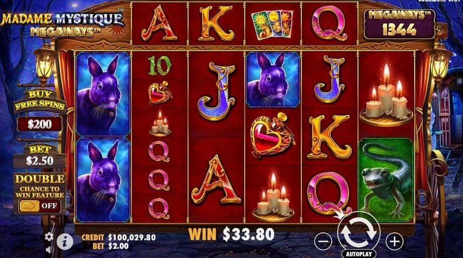 madame mystique megaways slot