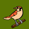 secret garden symbol red bird