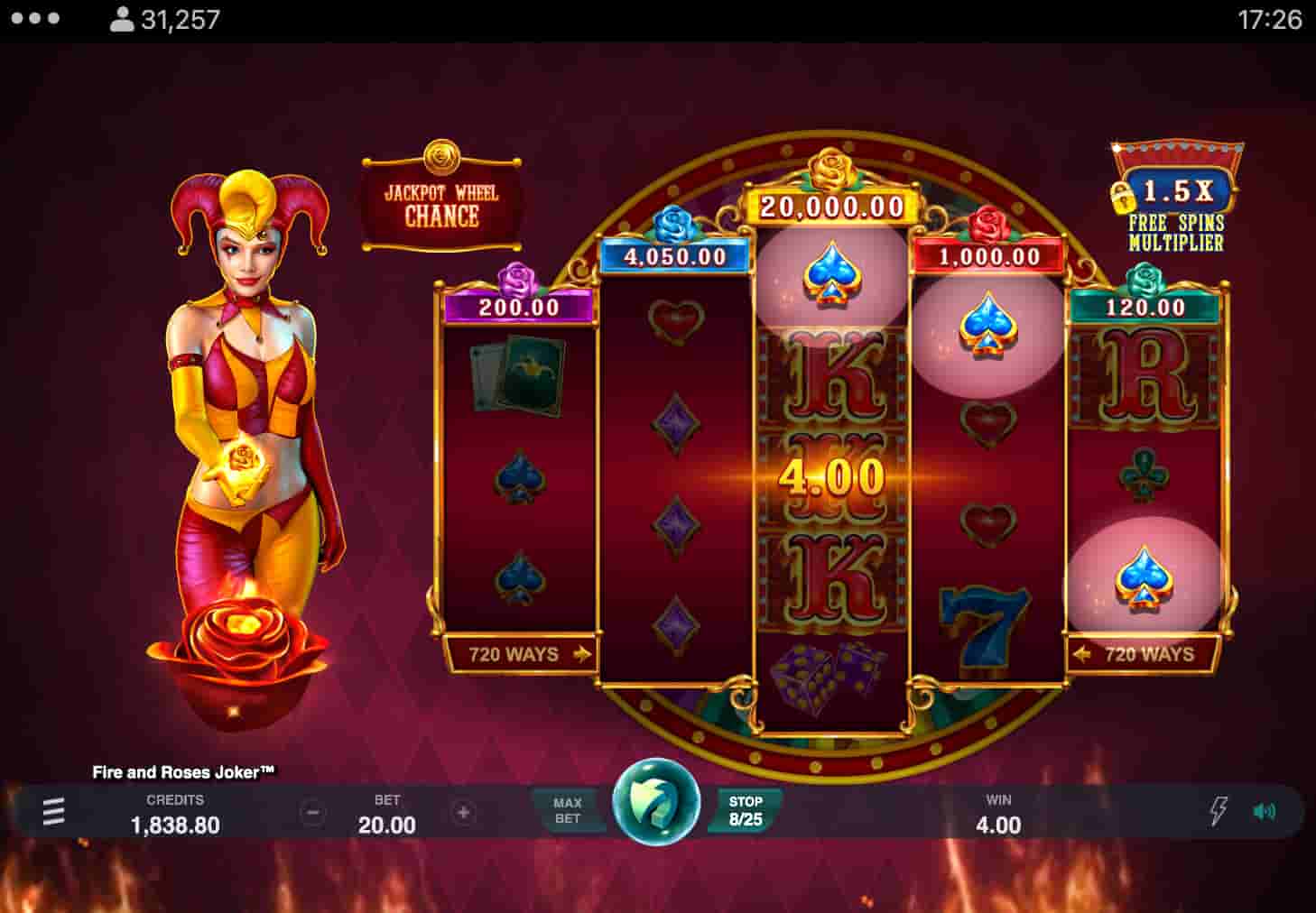 Fire and Roses Joker screenshot 5