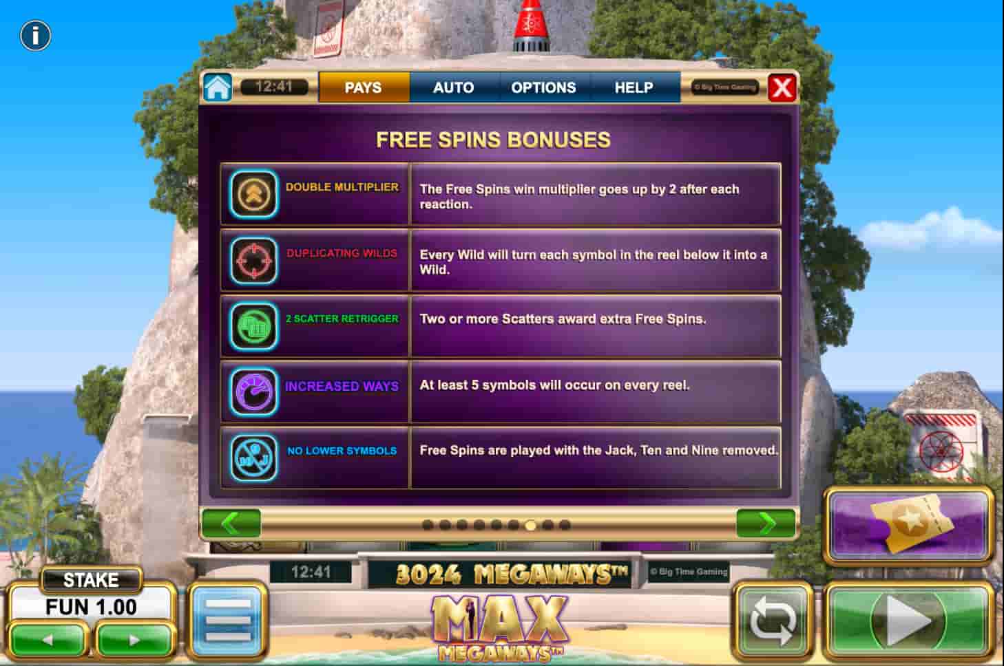 Max Megaways screenshot 5