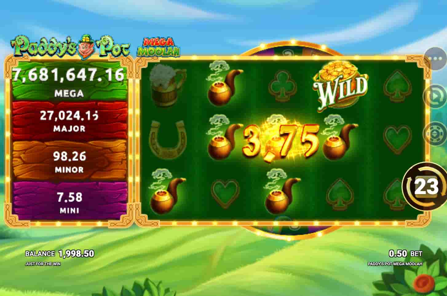 Paddy’s Pot Mega Moolah screenshot 4