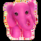 Pink Elephant (Scatter)