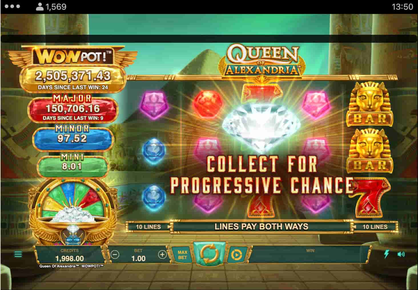 Queen of Alexandria WowPot screenshot 5