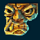 Yellow Aztec Mask