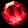 7x7 zeus rød juvel symbol