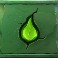atlantis crush grønn babyplante symbol