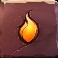 atlantis crush oransje flamme symbol