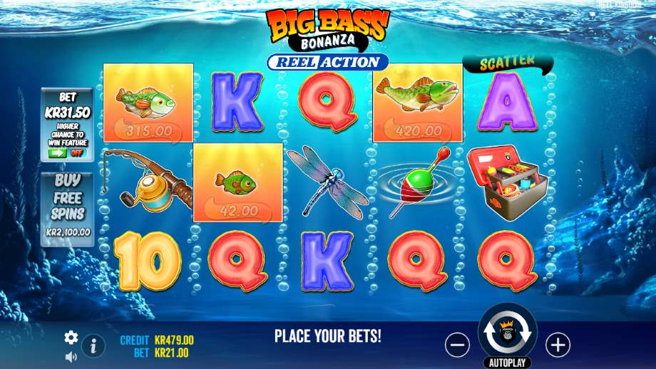 big bass bonanza reel action spill