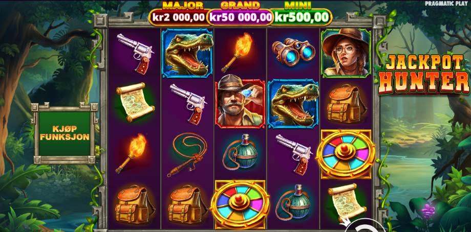 jackpot hunter spill