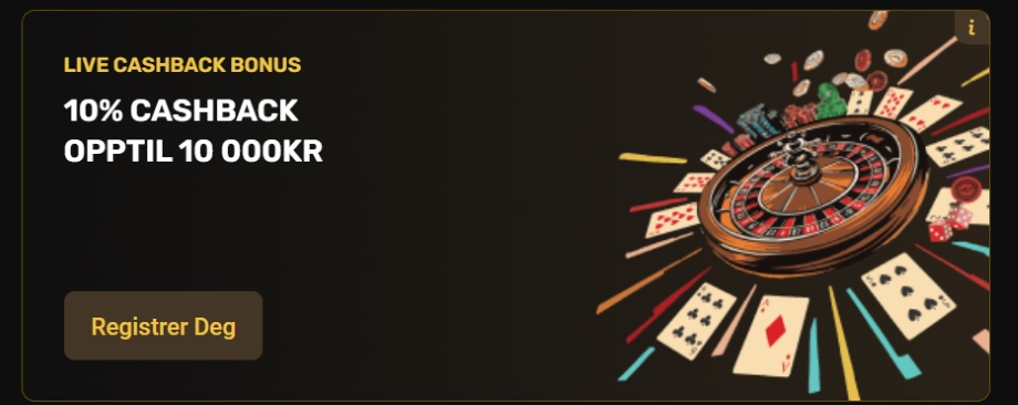 24casino live cashback