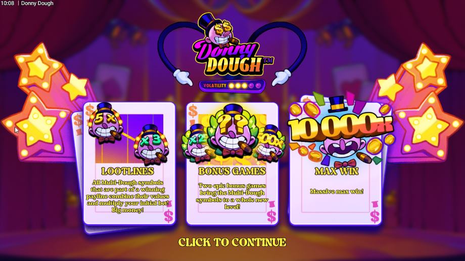 donny dough hovedside