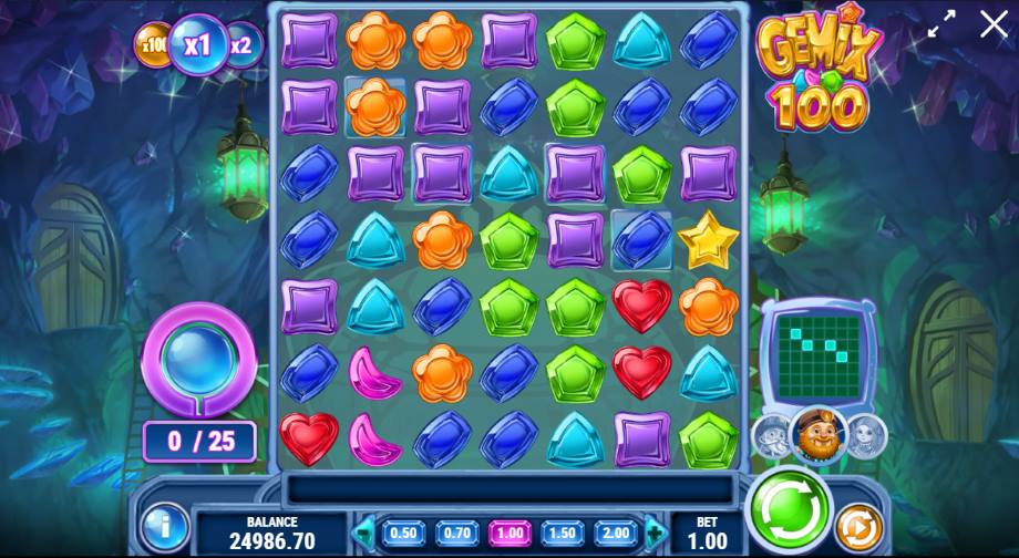 gemix 100 slot spill