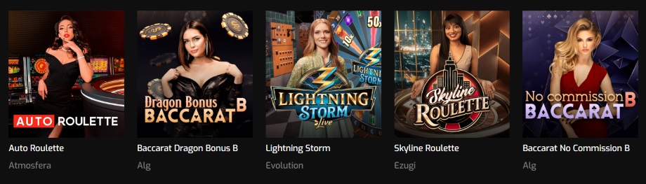 hugo live casino