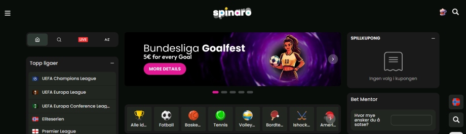 spinaro odds