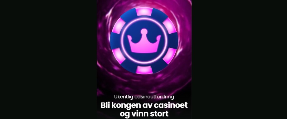 spinaro ukentlig casinoutfordring