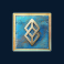 valhall gold blå keltisk symbol