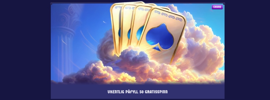 zeuswin ukentlig cashback