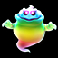 boo regnbue spøkelse symbol