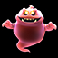 boo rødt spøkelse symbol