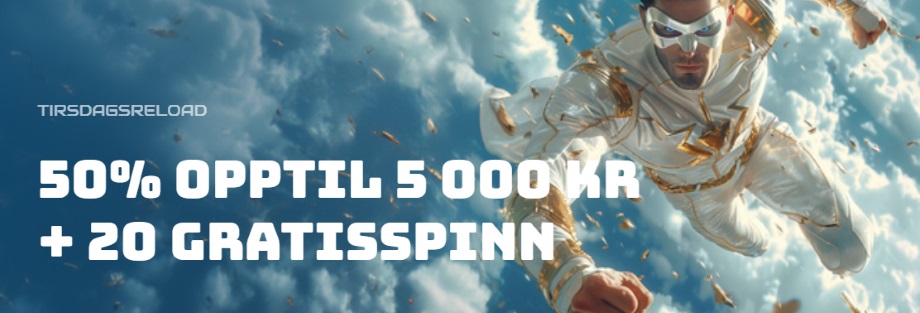 rocketspin casino tirsdagsreload