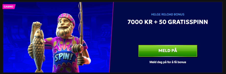 rt bet casino helge reload bonus