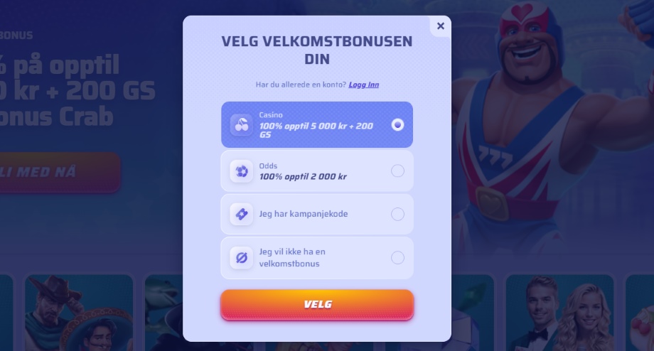 spinrollz casino registrering