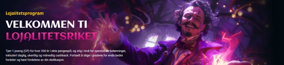spins up casino lojalitetsprogram