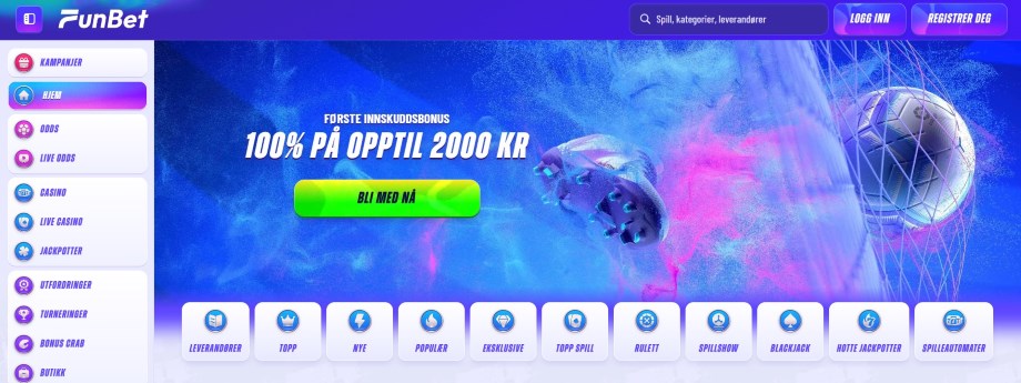 funbet casino anmeldelse