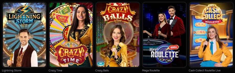 revolution casino live casino