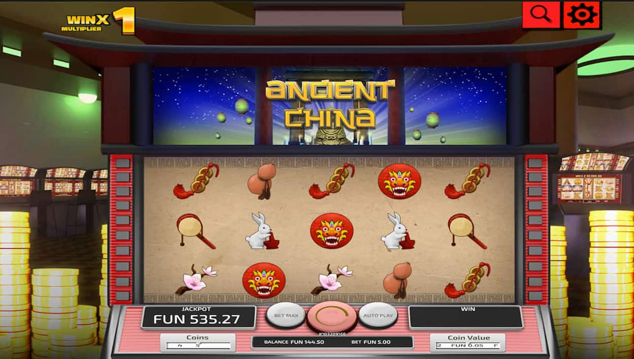 ancient china spilleautomater