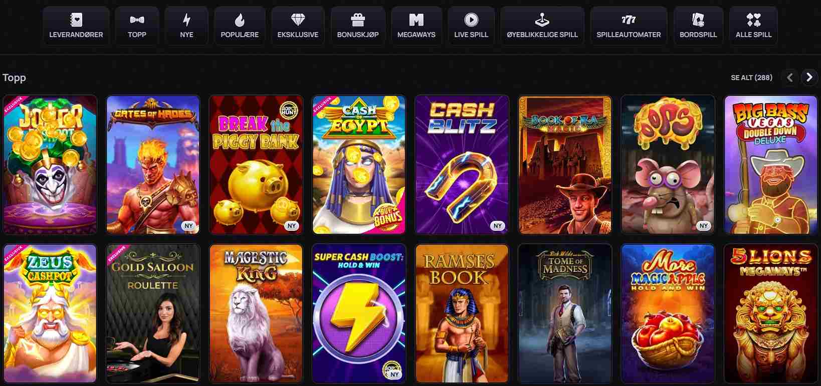 casinova games