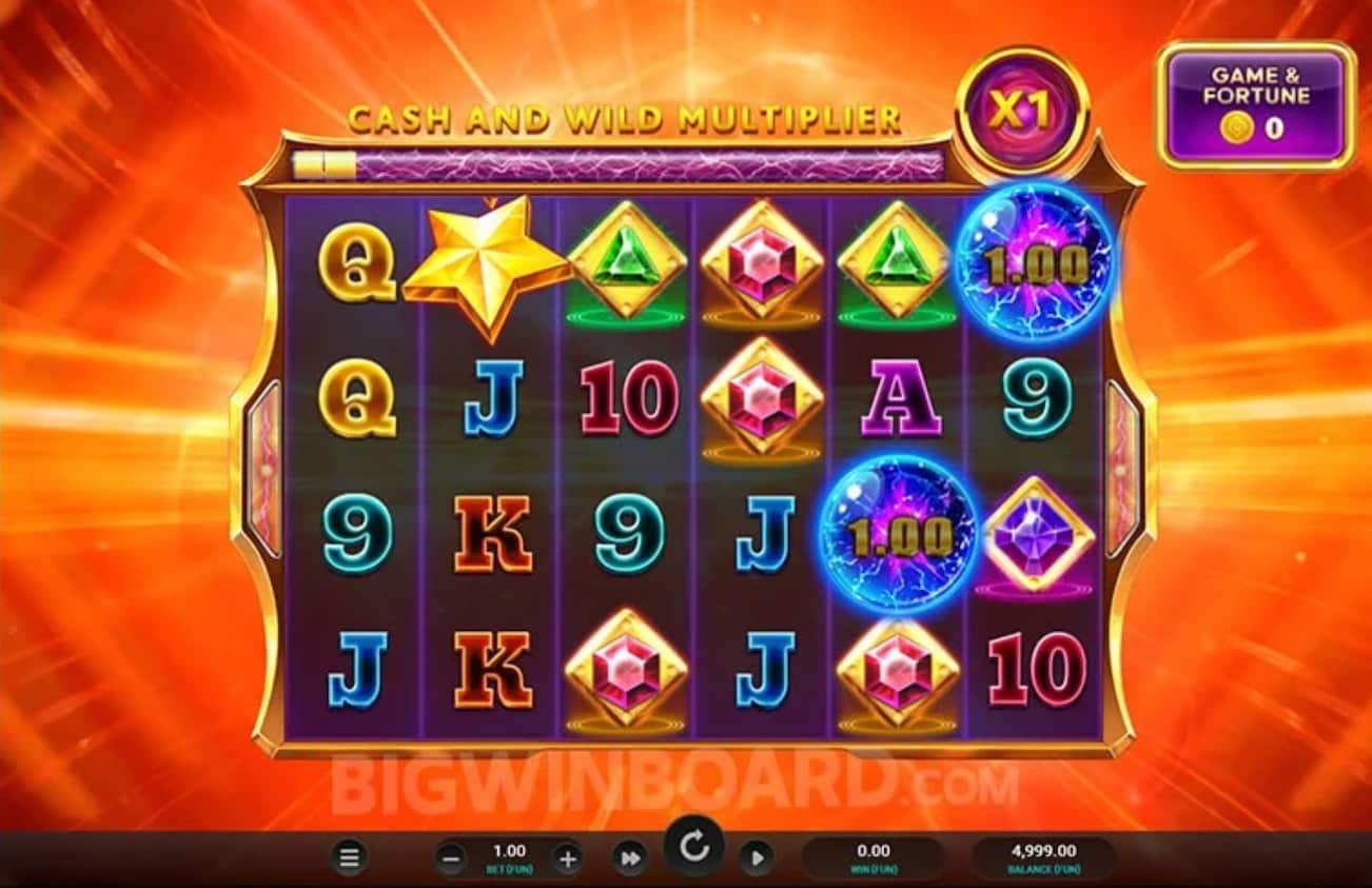 cosmic rush spilleautomater